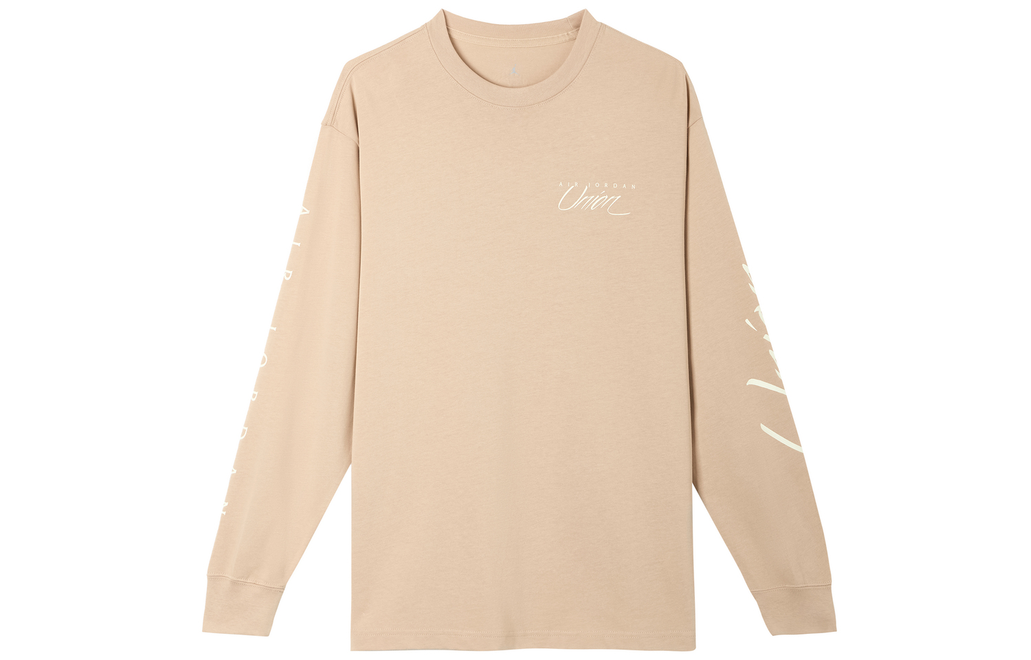 

Футболка X Union Mj с длинным рукавом Jordan, экрю, азиатский размер