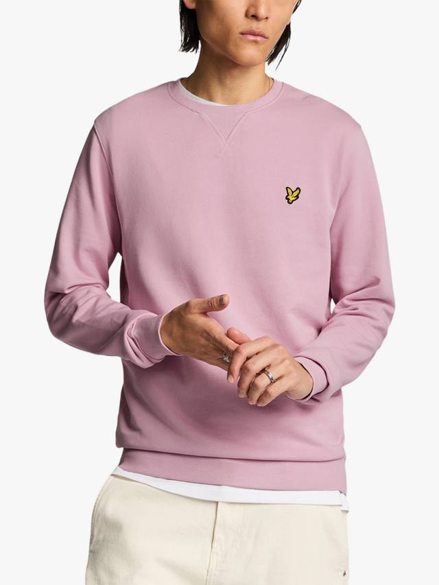 

Футболка с круглым вырезом из хлопковой смеси Lyle & Scott, Light Pink