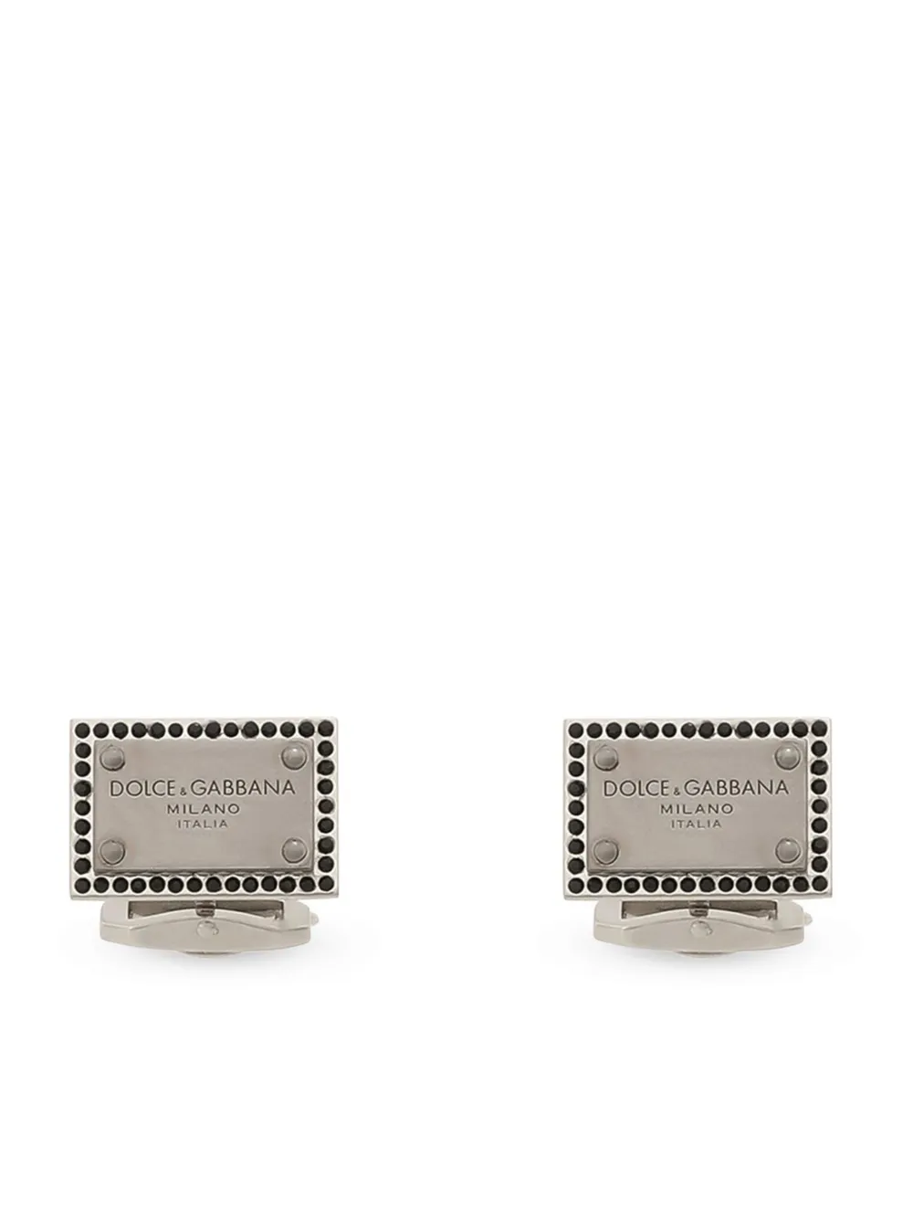 

Запонки с логотипом DOLCE & GABBANA, серебяный