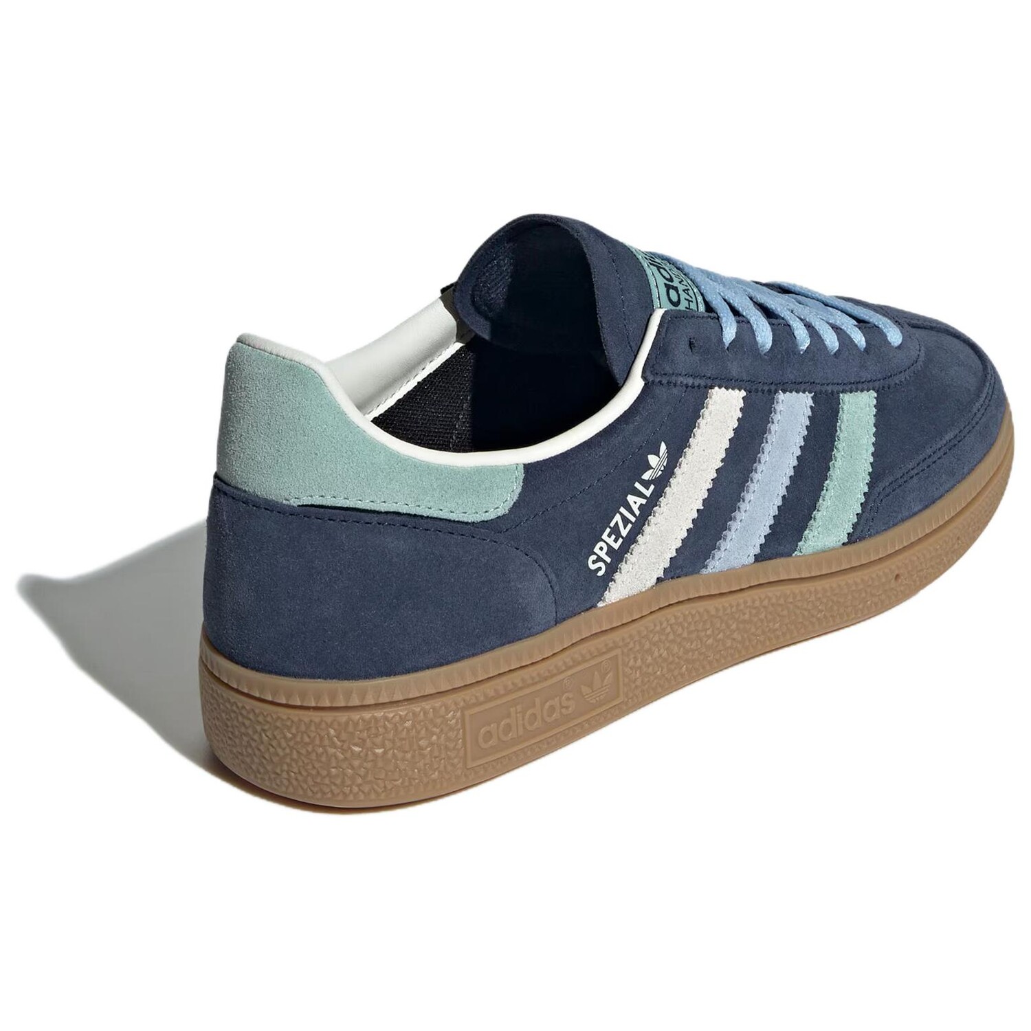 Кроссовки Adidas Handball Spezial Night Indigo Hazy Green Women's, зеленый — фото 3