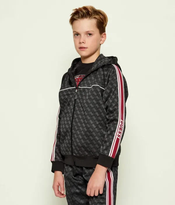 Толстовка regular fit Guess Active, черный