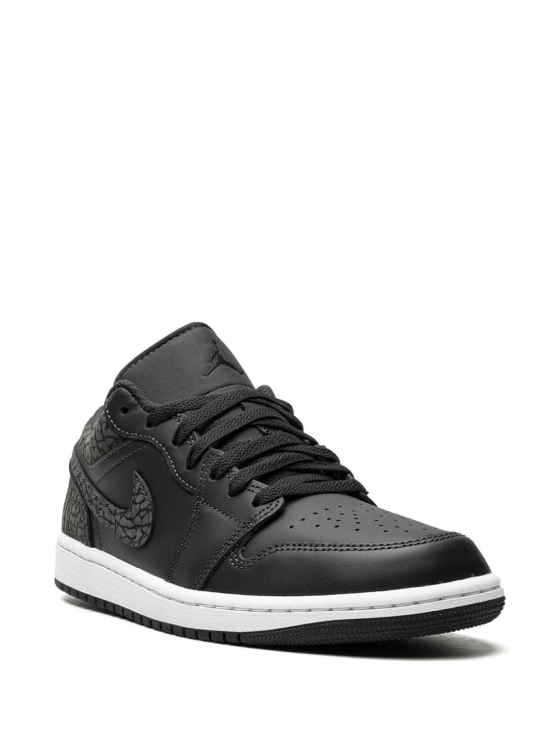 Jordan кроссовки Air Jordan 1 Low Black Elephant, черный — фото 2