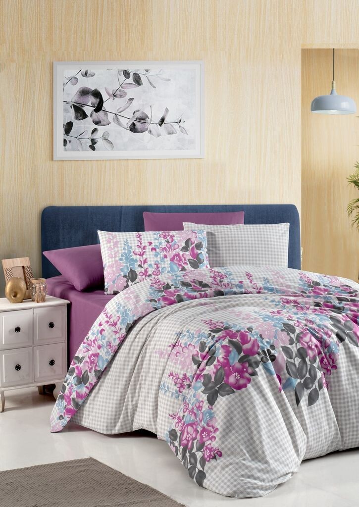 

L'Essentiel Linge de Maison, Neva, Комплект пододеяльников Ranforce Super King (FR), Фиолетовый, 100 % ХЛОПОК RANFORCE, 260 x 220 см