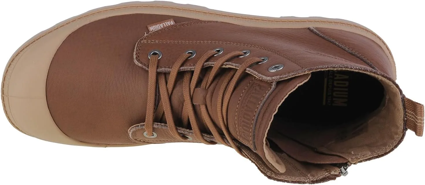 Кроссовки Palladium Pampa Hi Original High Trainers унисекс для взрослых, коричневый — фото 3