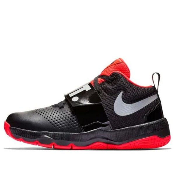 

Кроссовки team hustle d 8 jdi 'black white red' Nike, черный