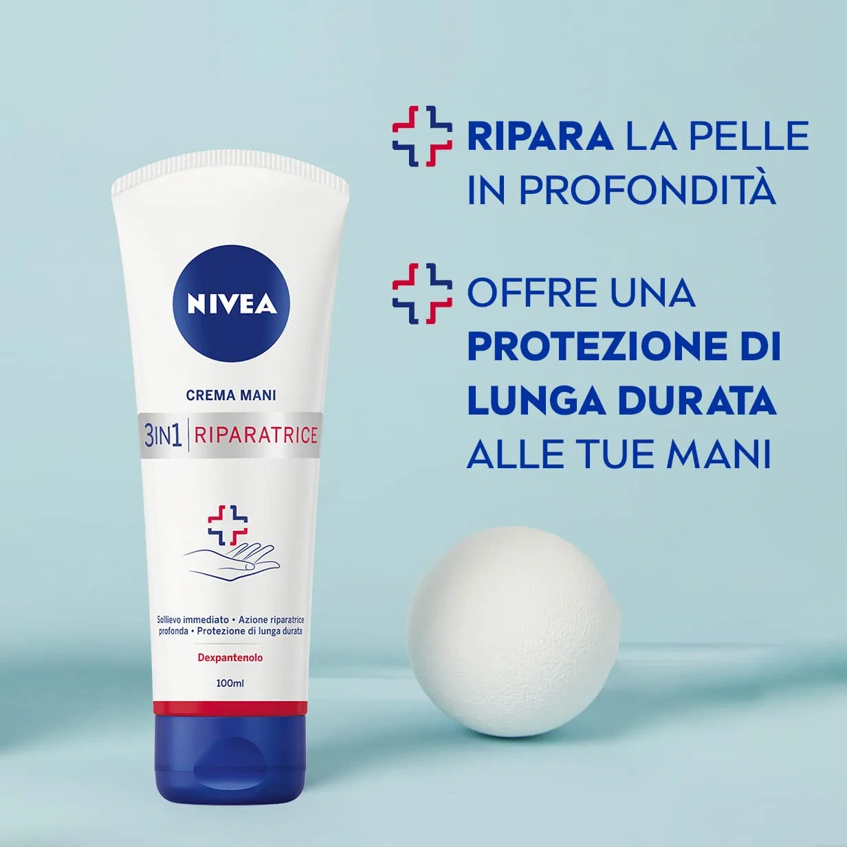 Набор крема для рук Nivea 3-в-1 Velvet с декспантенолом, 4 х 100 мл Nivea — фото 3