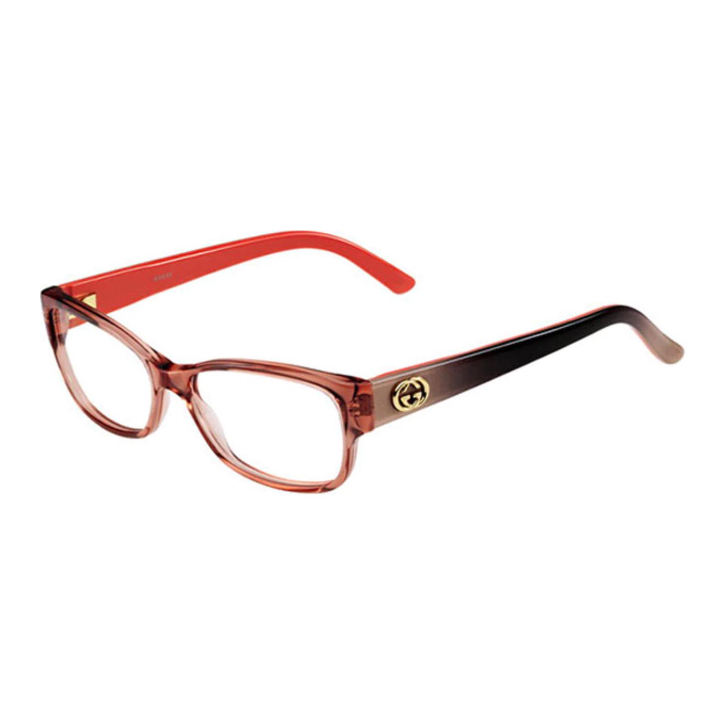 

GUCCI Ацетатные прямоугольные очки женские красные, Red