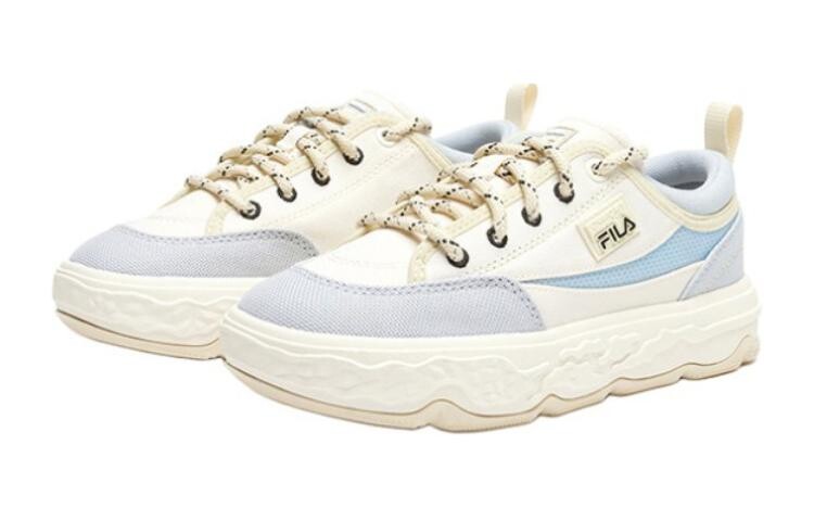 FILA Детские кроссовки для скейтбординга GS, Jet white/pearl blue — фото 3