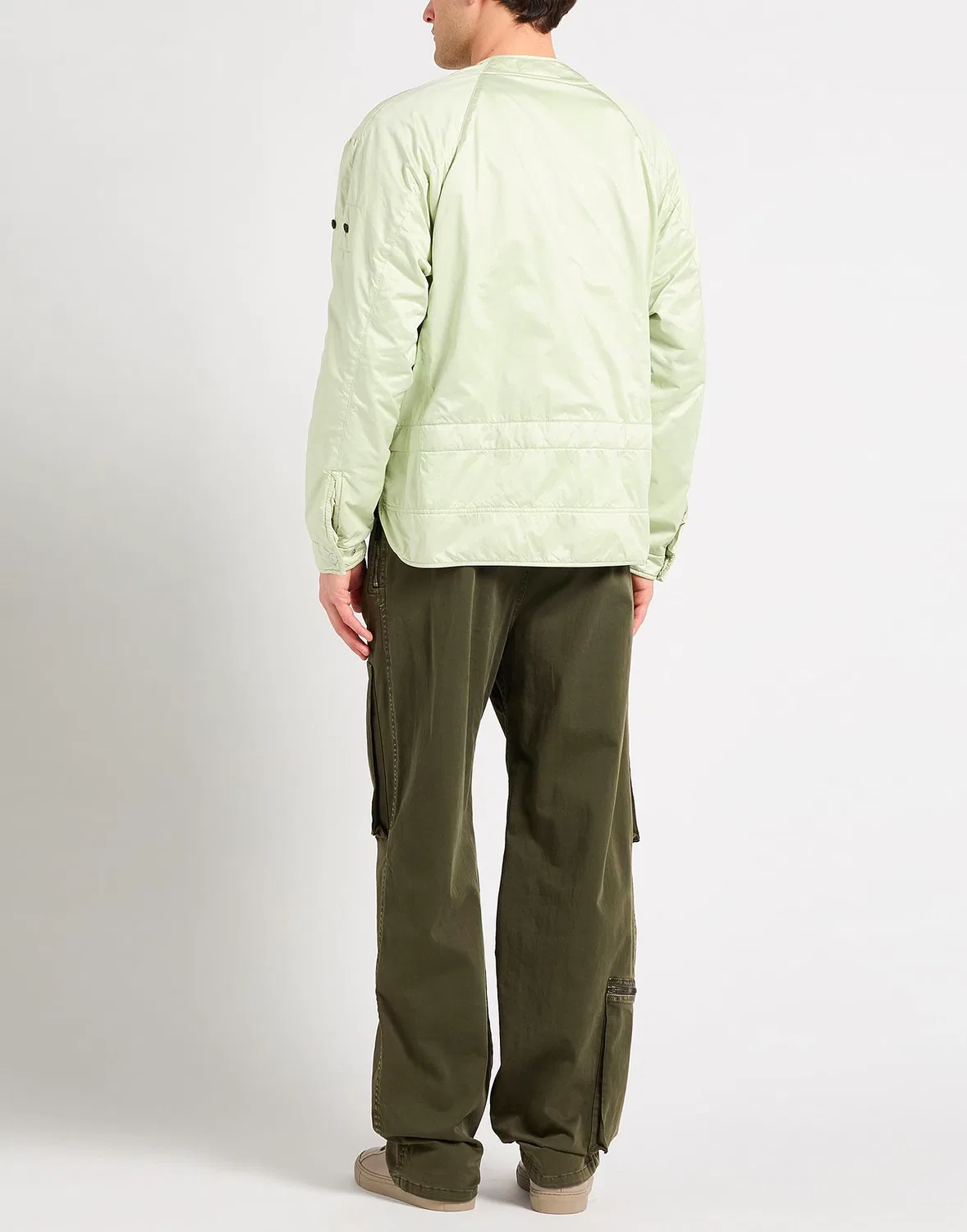 Куртка Light green STONE ISLAND — фото 3