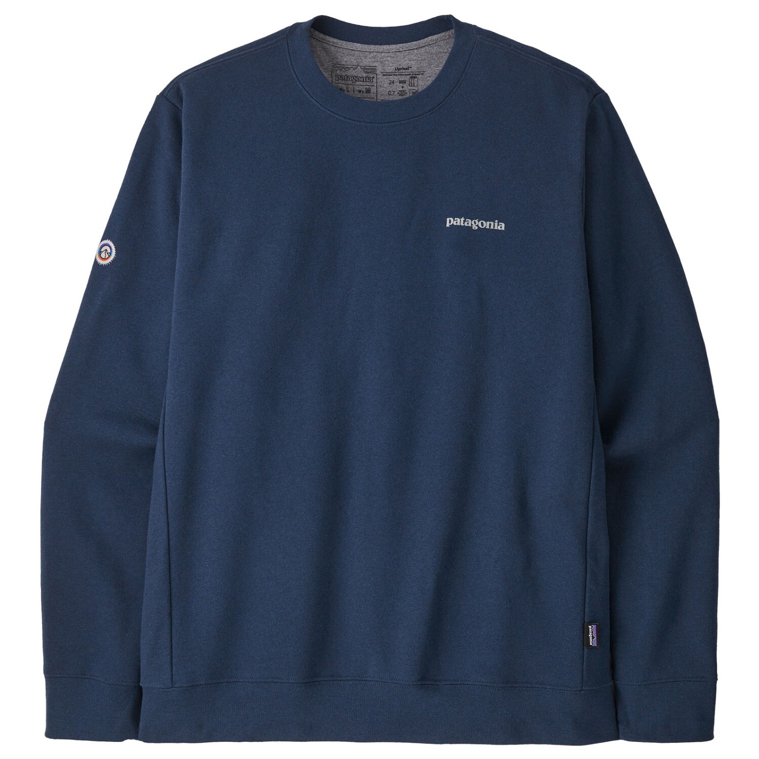 

Пуловер Patagonia Fitz Roy Icon Uprisal Crew Sweatshirt, цвет Lagom Blue