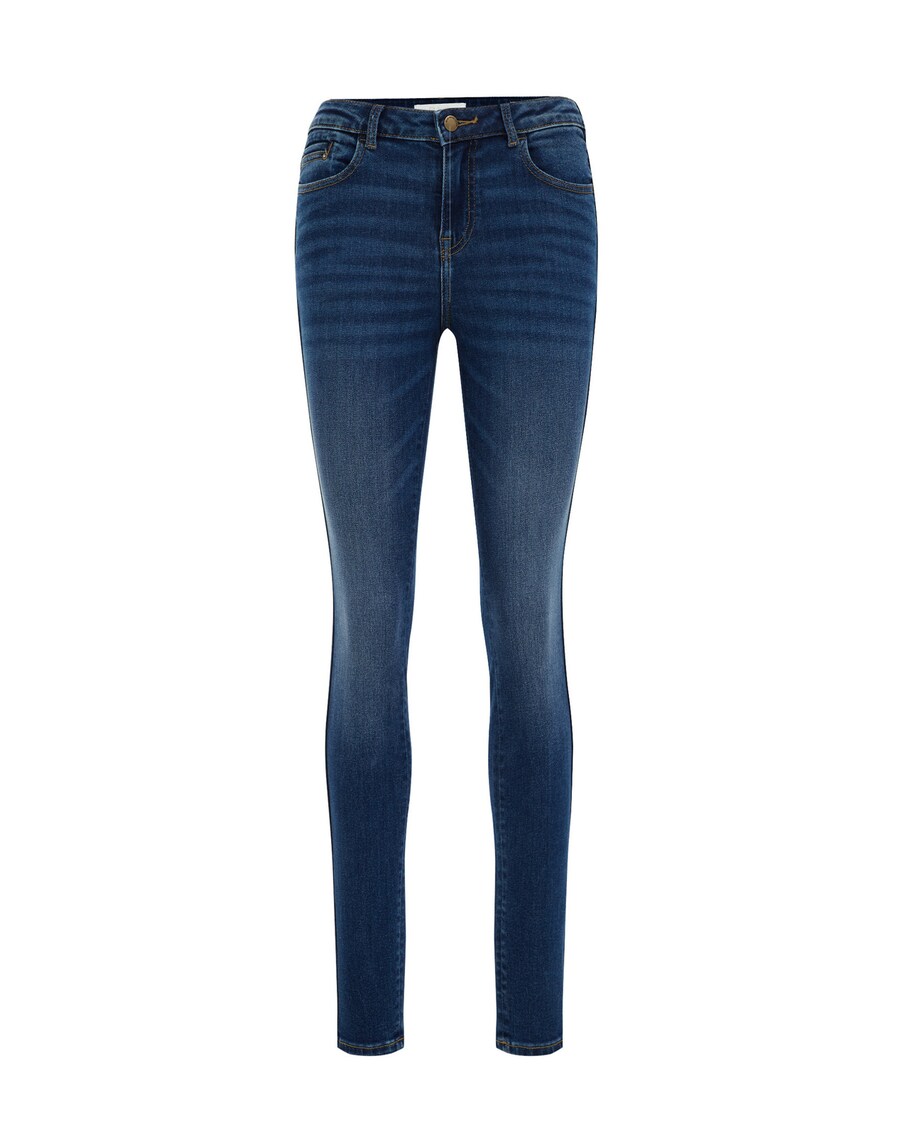 

Узкие джинсы WE Fashion, цвет Blue/Blue denim