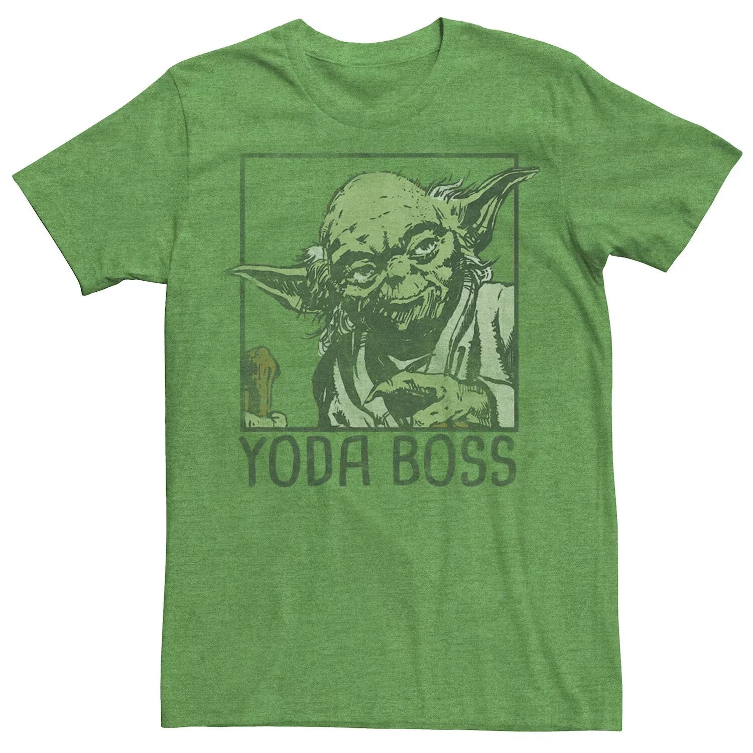 

Мужская футболка «Звездные войны Йода Босс» Star Wars