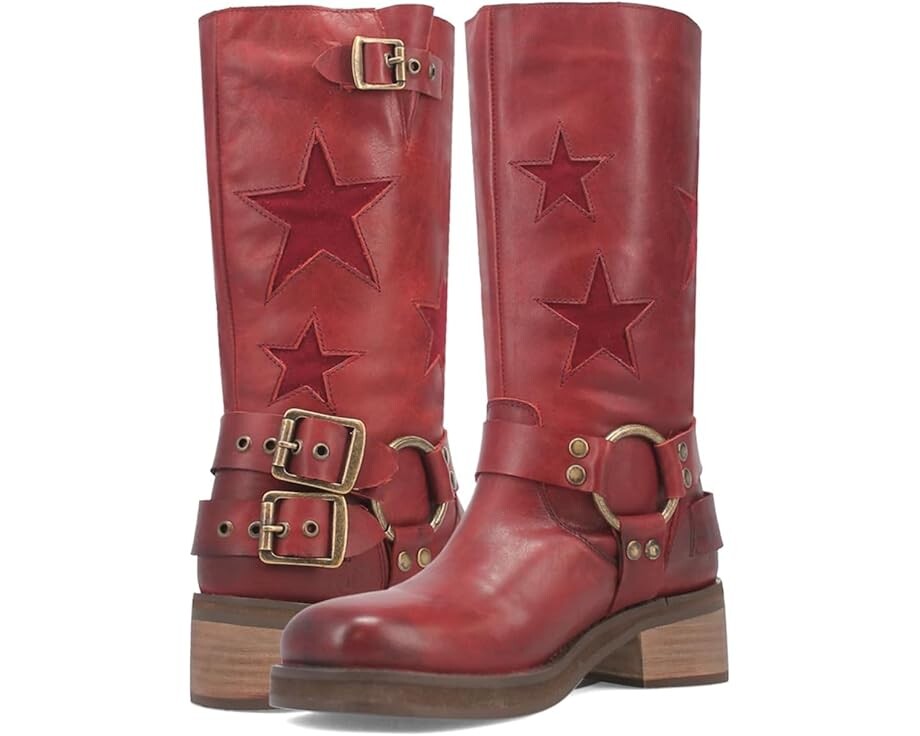 Ботинки Dingo Blacklist Leather Boot, цвет Wine