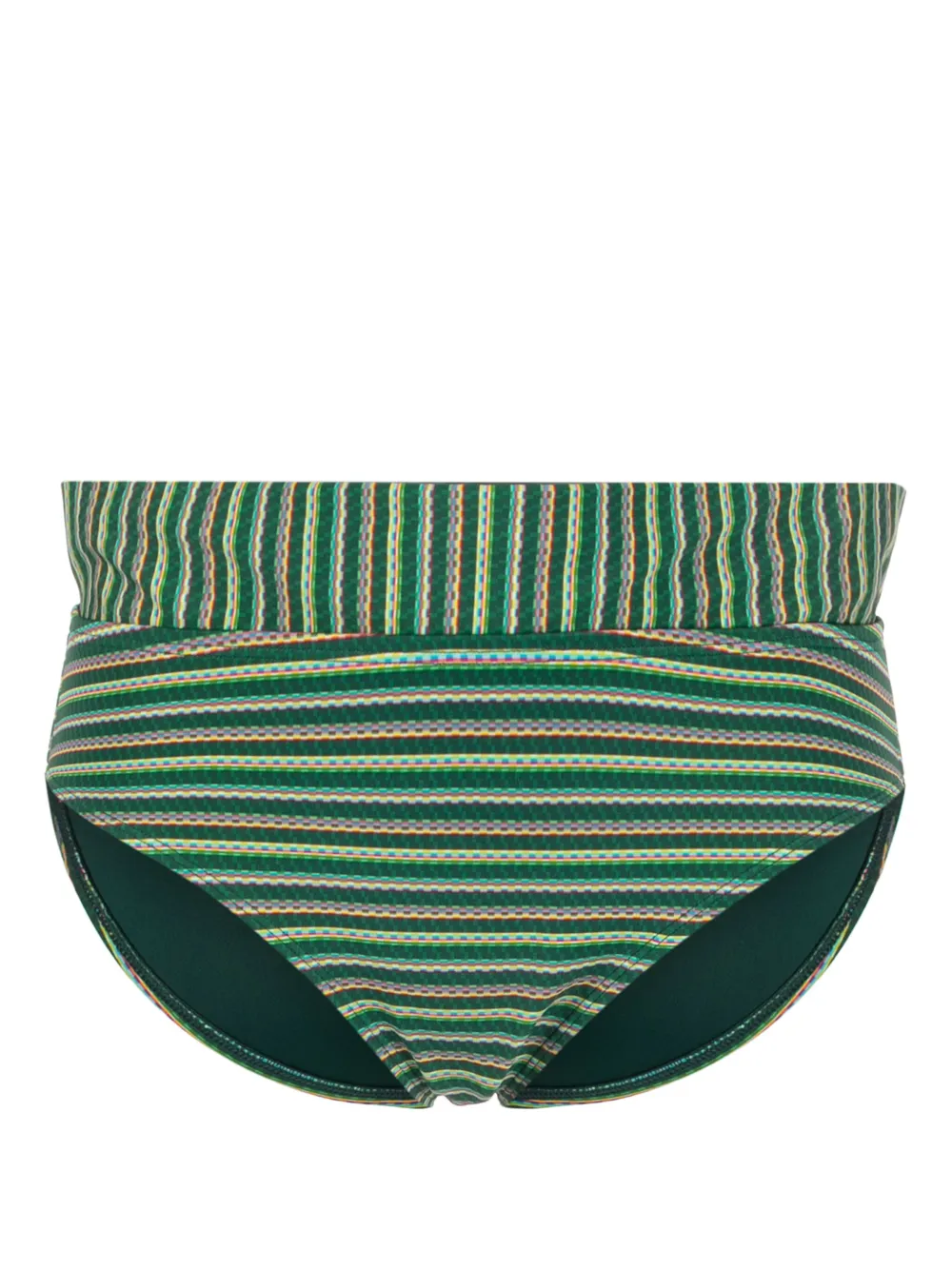 

Плавки бикини Holi Vintage в полоску Marlies Dekkers, зеленый