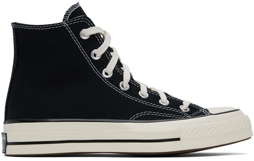 Черные высокие кеды Chuck 70 Converse, Black/Black/Egret