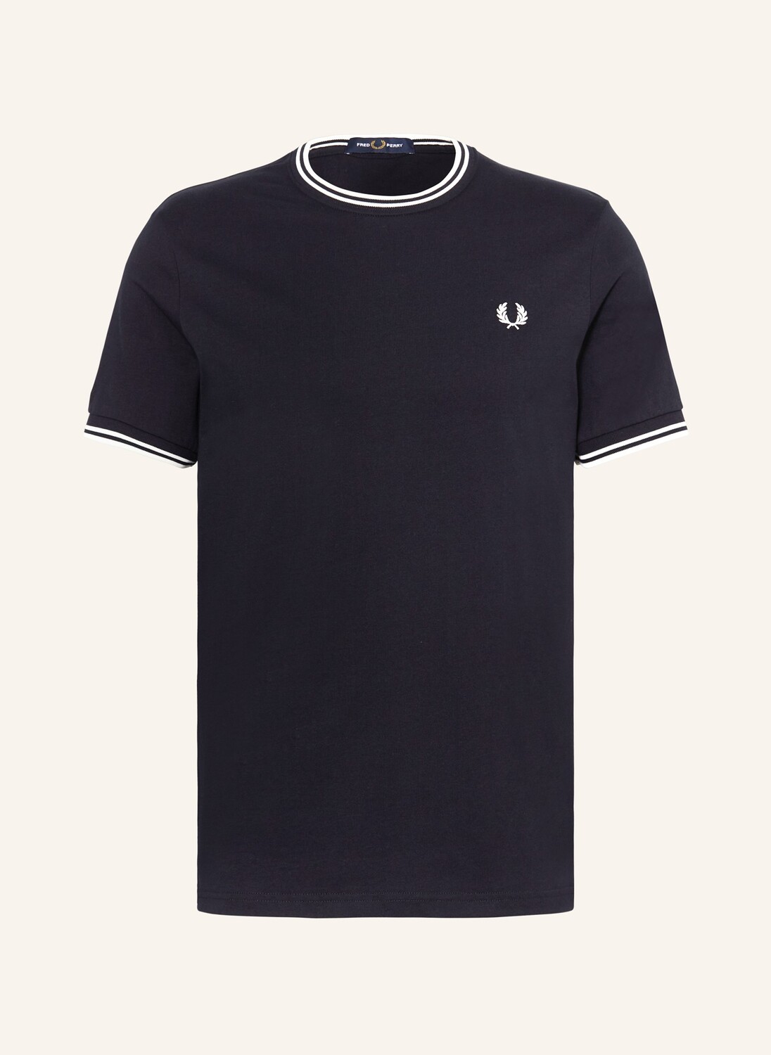 

Футболка FRED PERRY, темно-синий