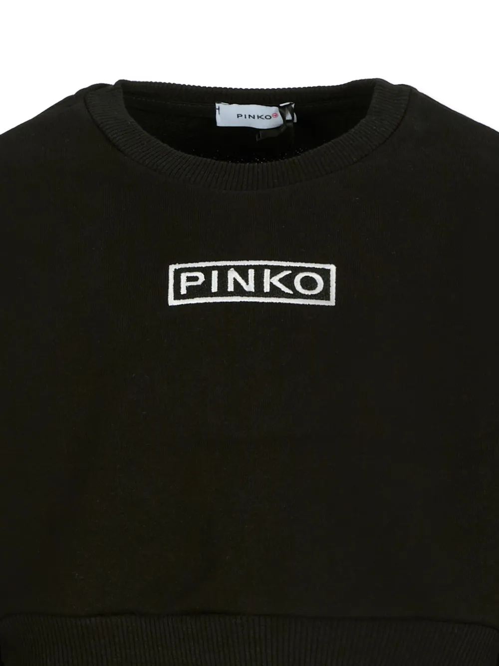 Толстовка с вышитым логотипом Pinko Kids, черный — фото 3