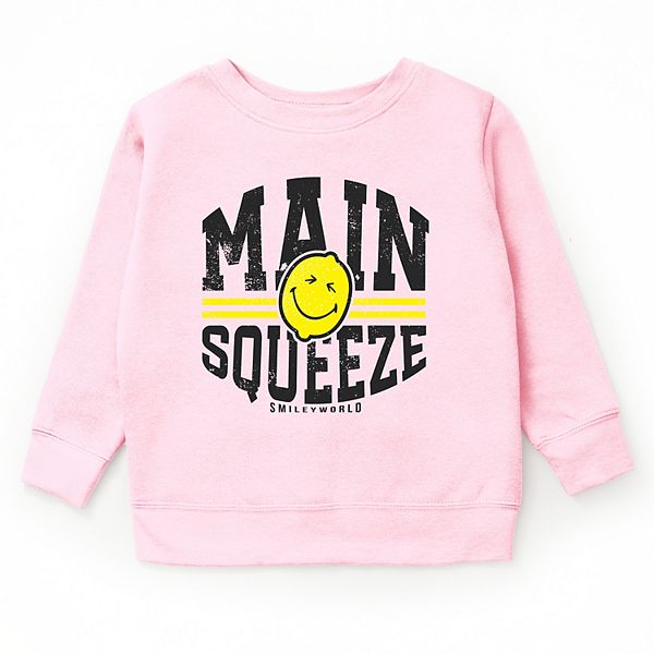 

Свитшот Smileyworld main squeeze lemon youth The Juniper Shop, Pink