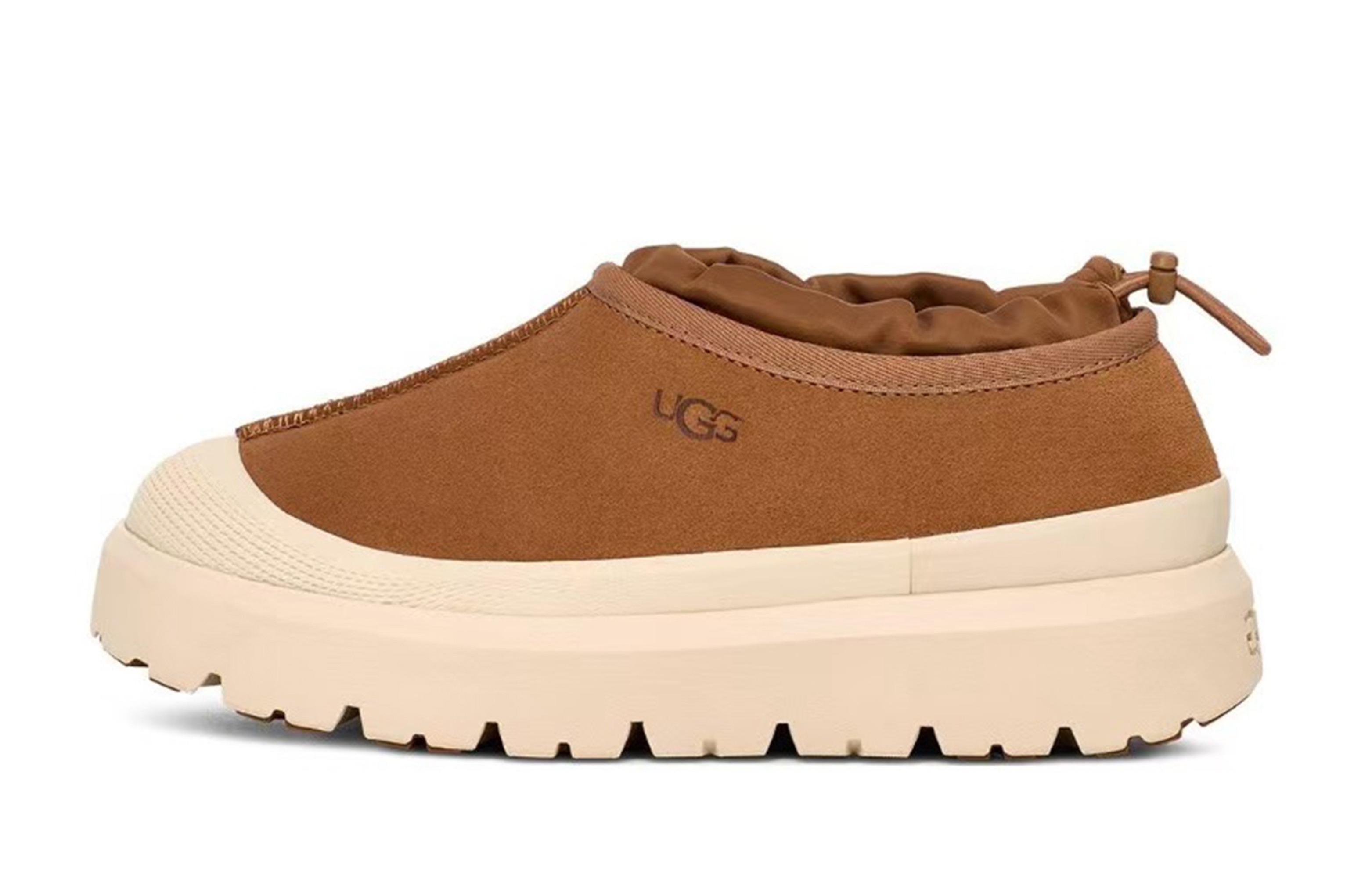 UGG 811 Manufacturing, Electric Glow Shimmery Slip Resistant Low top Casual Shoes Unisex Chestnut Brown — фото 2