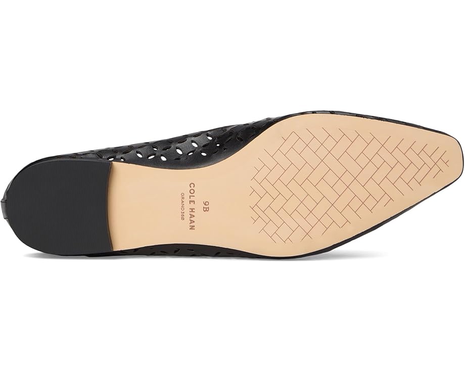 Балетки Cole Haan Chantal Loafers, цвет Black Perforated Leather — фото 3