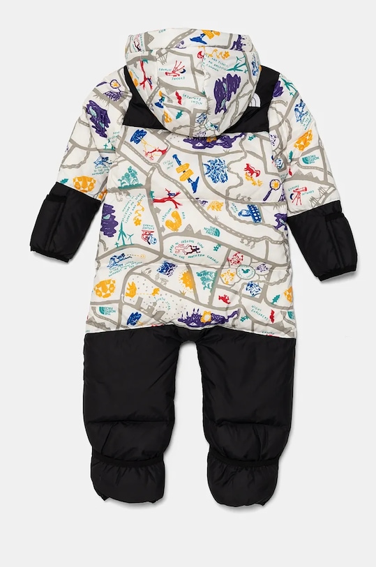 Пуховик-комбинезон для малышей Baby 1996 Retro Nuptse One Piece The North Face, мультиколор — фото 2