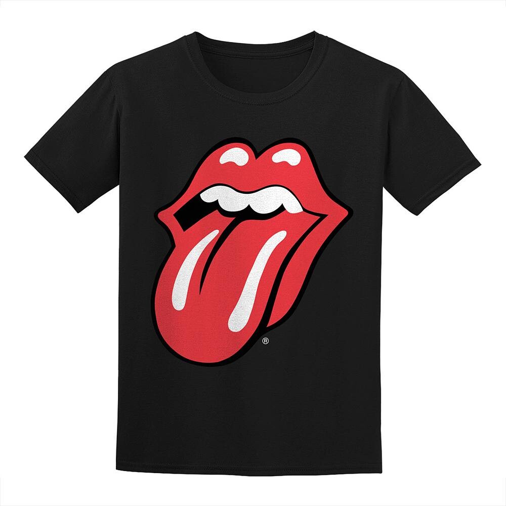 

Мужская футболка с язычком Rolling Stones Licensed Character, черный