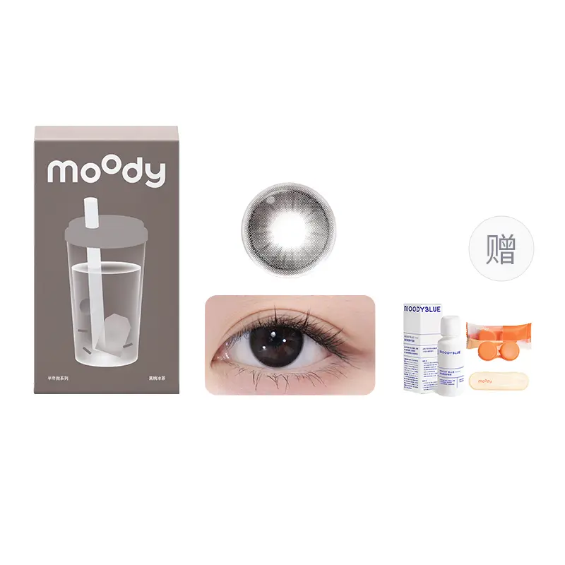 

Контактные линзы Unisex MOODY, Spade Iced Tea