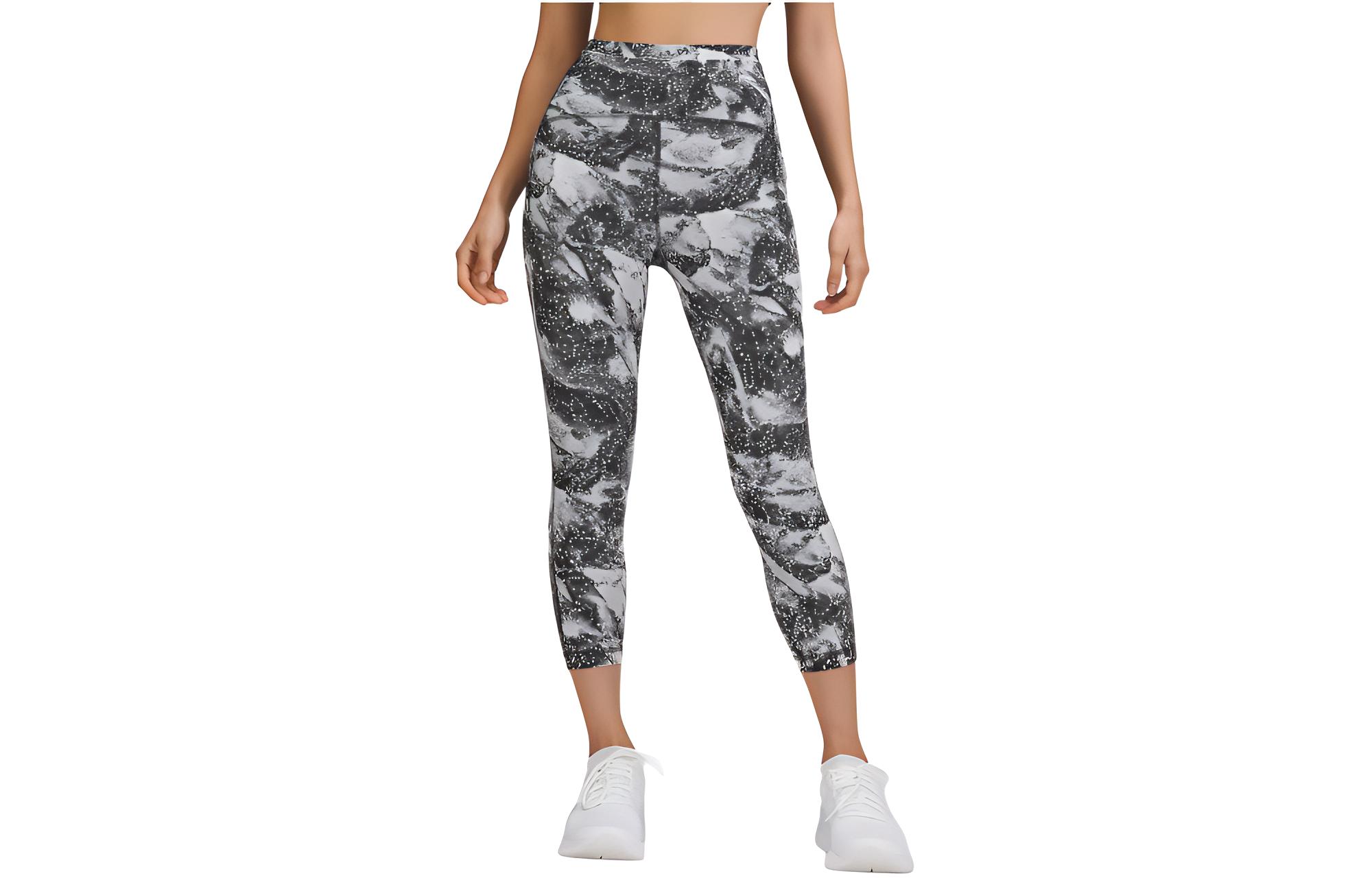 

Lululemon Спортивные брюки Swift Speed для женщин, серый серебристый светоотражающий multicolor/take flight