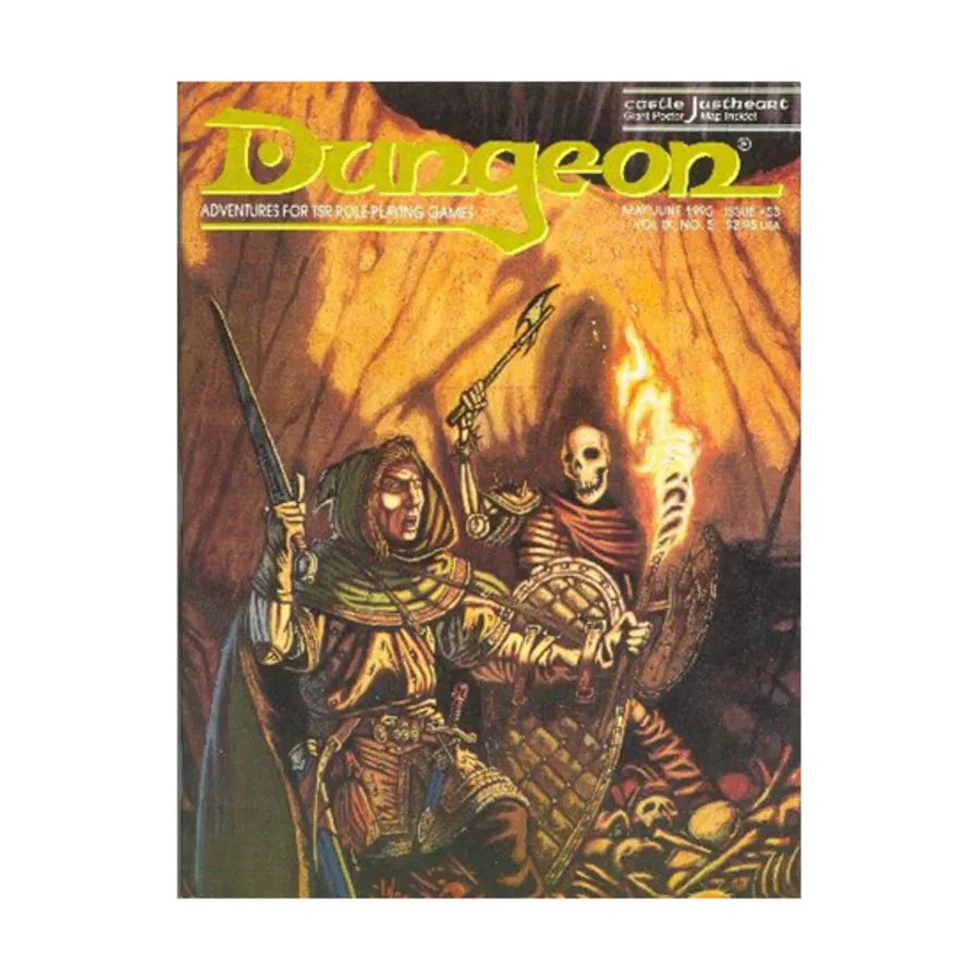 

Журнал #53 "1 Greyhawk, 1 AD&D & 1 Forgotten Realms Adventure", Dungeon Magazine #051 - #100