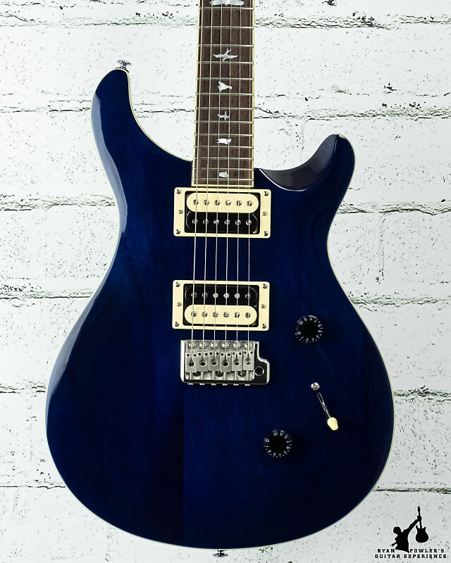 

Электрогитара PRS SE Standard 24 Translucent Blue w/ Gig Bag