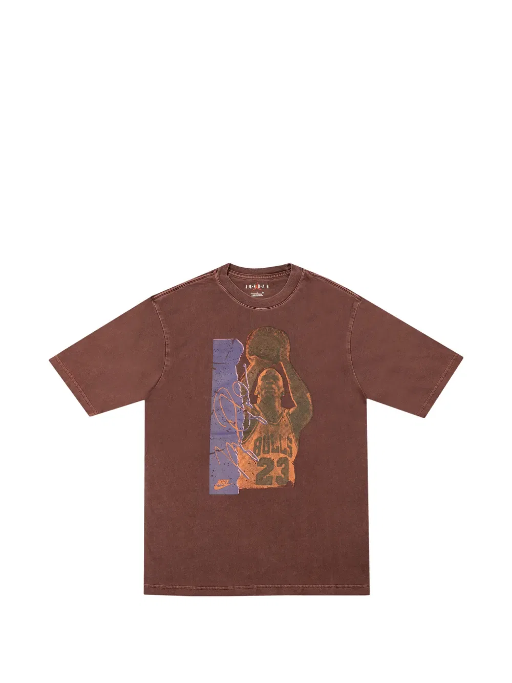 Футболка Flight Heritage 85 Jordan, коричневый