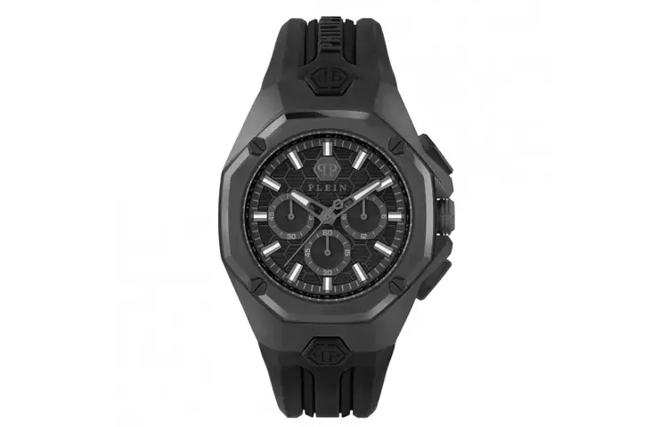 

PHILIPP PLEIN Часы Octagon 44 Mm, Black Dial