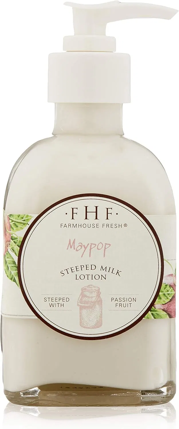 Лосьон для тела Maypop Steeped Milk Lotion Passion Fruit, FarmHouse Fresh, 8 fl. oz