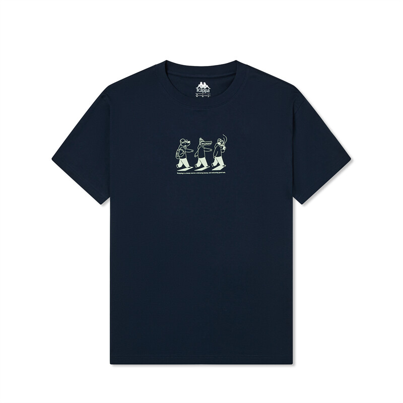 

Футболка унисекс Ink Well Blue Kappa, черный