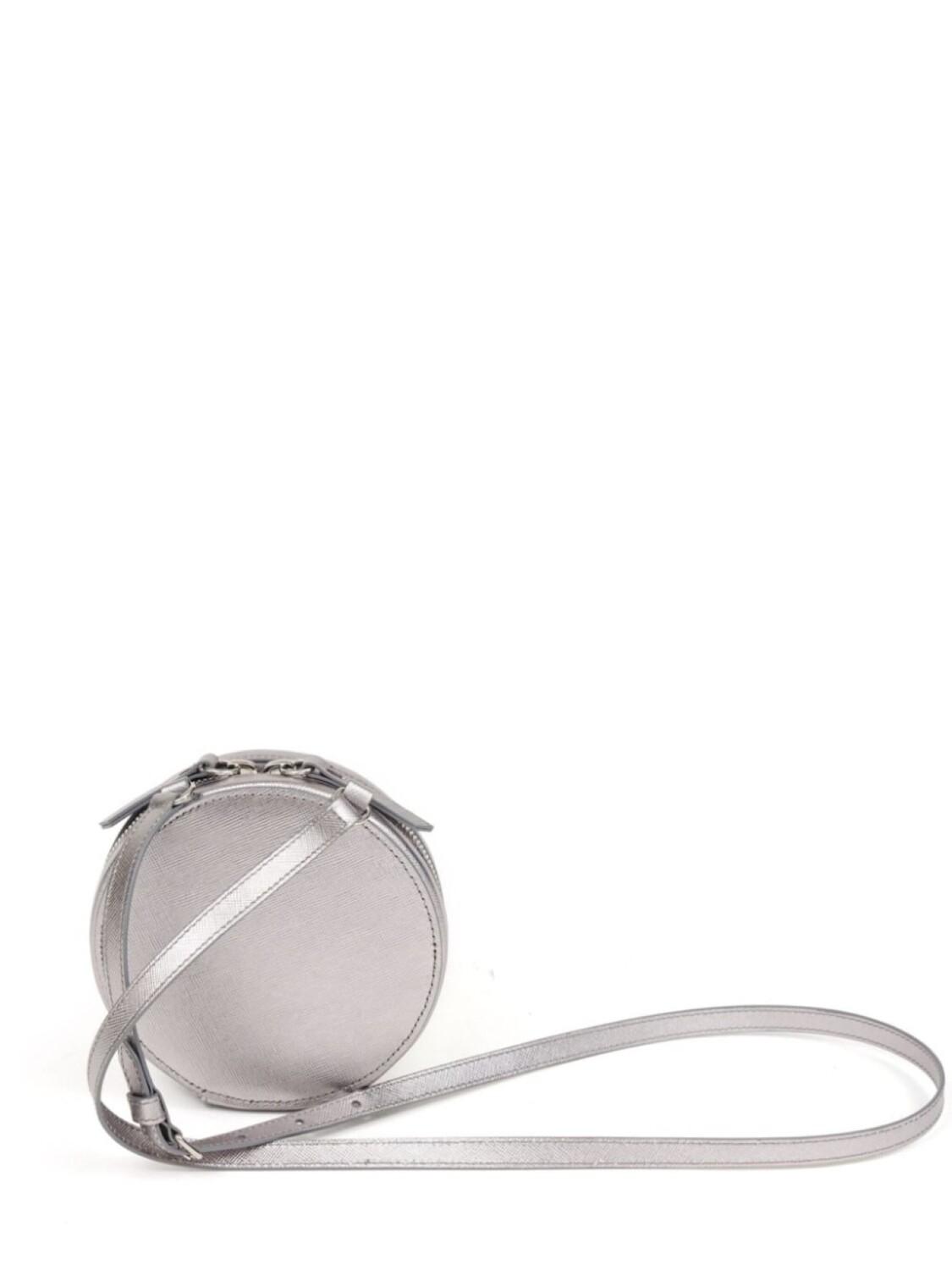 

Maison Margiela круглая мини-сумка, серебристый