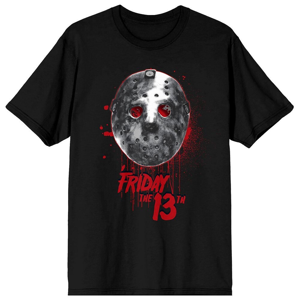 

Мужская футболка Jason Mask Friday The 13th Licensed Character, черный