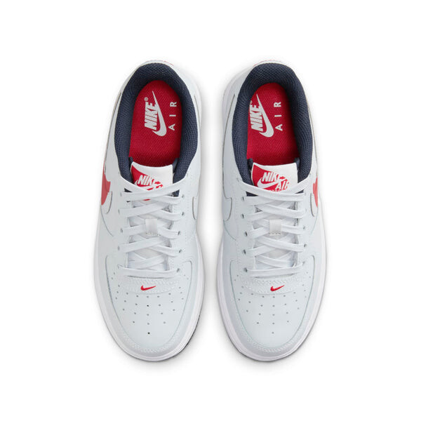 Кроссовки air force 1 lv8 4 'pure platinum university red' Nike, мультиколор — фото 4