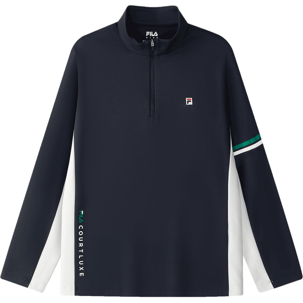 

Детская футболка с длинными рукавами FILA KIDS, синий