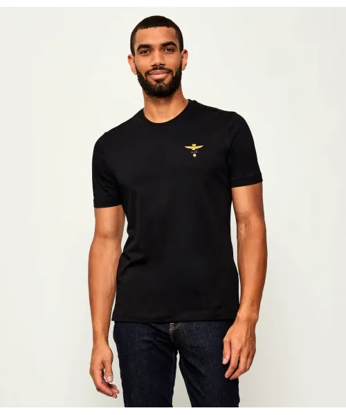 

Футболка Regular fit Aeronautica Militare, черный