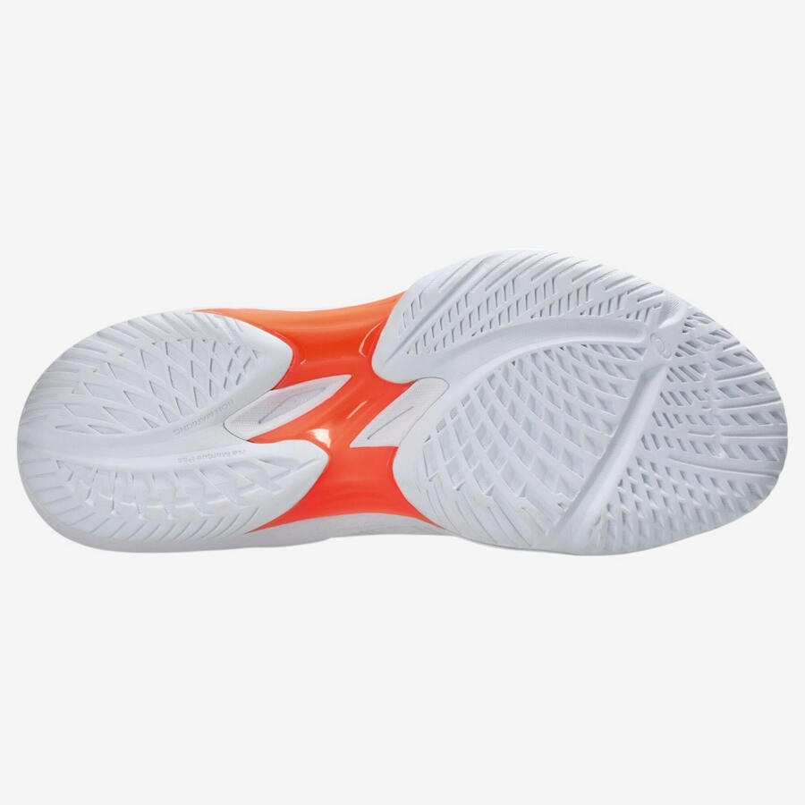 Женские/мужские волейбольные кроссовки MID - ASICS Sky Elite FF MT 3 белые/оранжевые — фото 3
