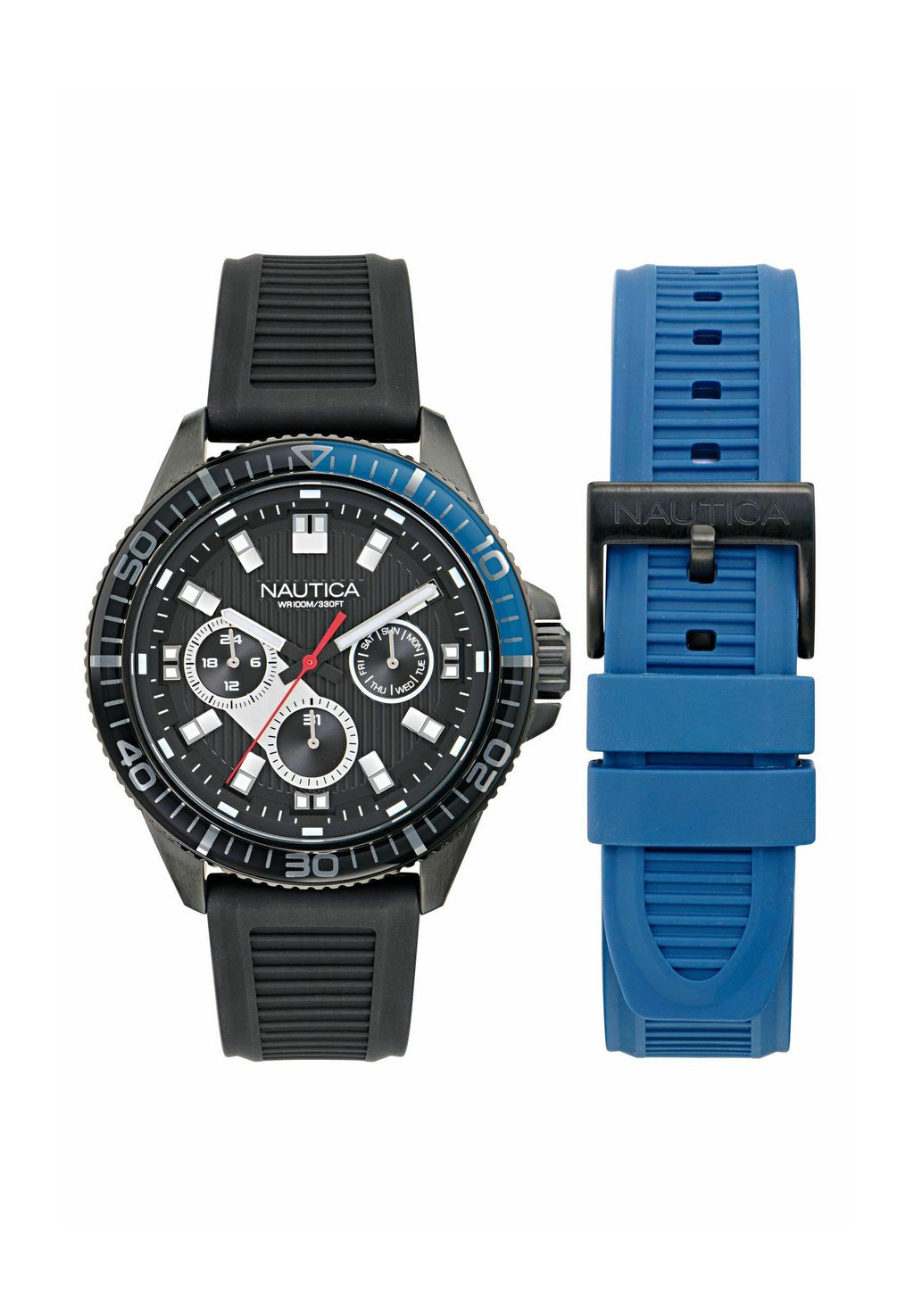 

Часы с хронографом QUARTZ WINDROSE SET - Watch accessory Nautica, синий