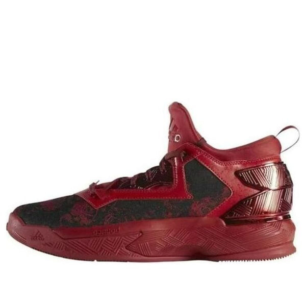 

Кроссовки d lillard 2.0 Adidas, алый