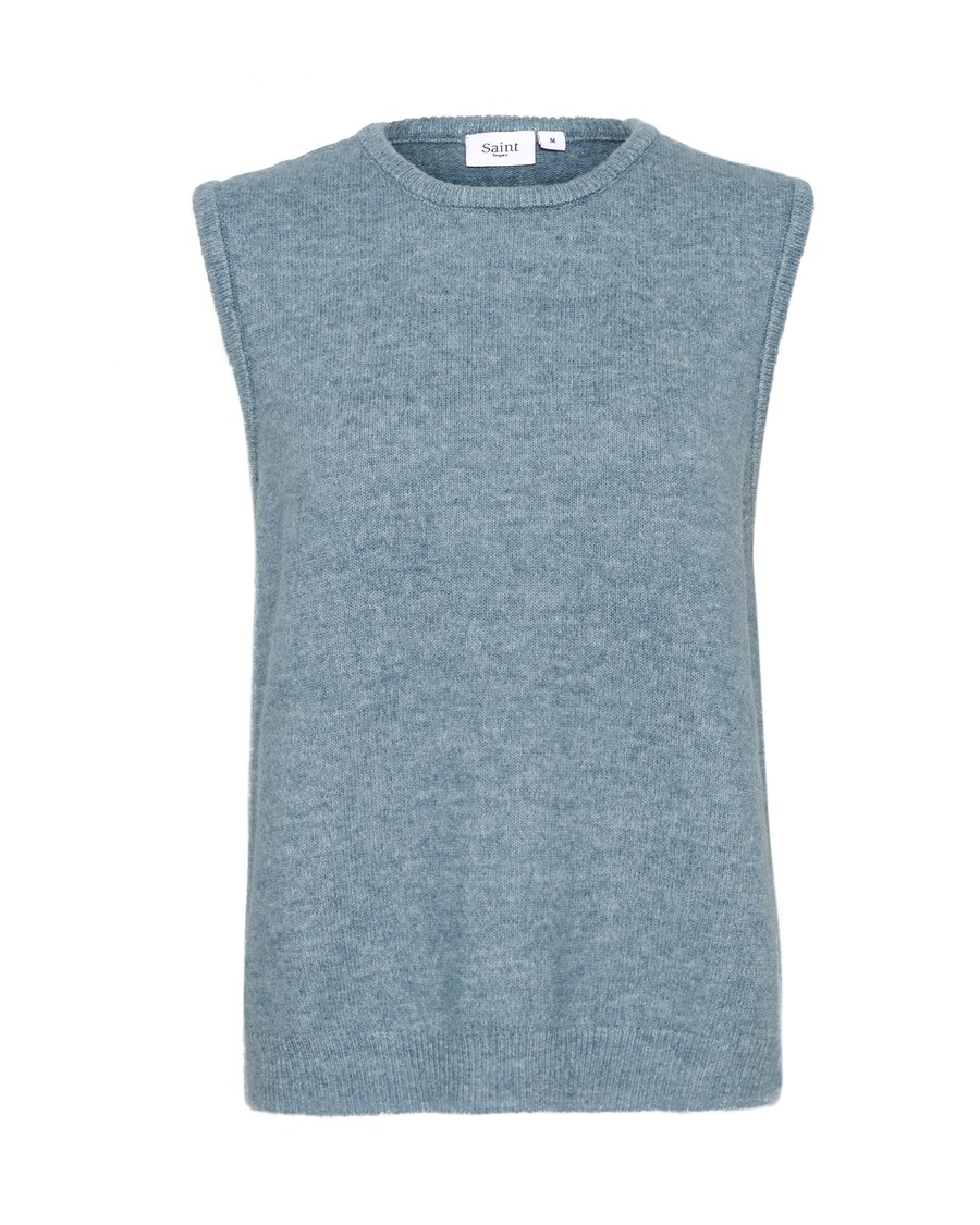 

Тонкий вязаный свитер SAINT TROPEZ Sweater Zanett, цвет opal