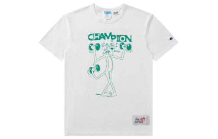 

Футболка с кобрендинговой серией Pink Panther унисекс Champion, белый