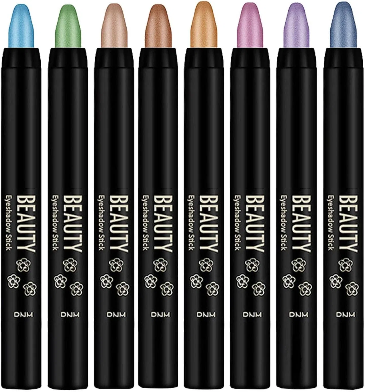 Тени для век Glitter Eyeshadow Stick, 8 цветов, бренд No brand
