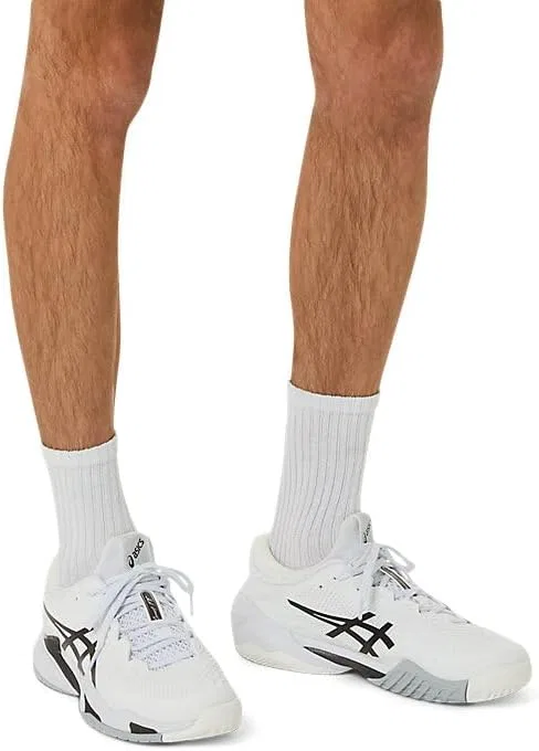 Кроссовки теннисные ASICS, цвет White/Black — фото 2