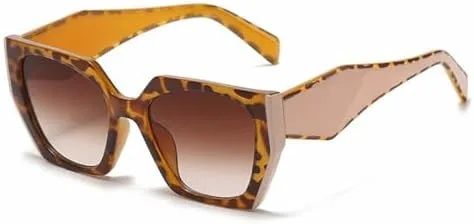 

Спортивные солнцезащитные очки 2027 года для женщин, солнцезащитные очки в стиле ретро-панк для мужчин и женщин, солнцезащитные очки UV400 MTZJH, C3 Leopard Brown