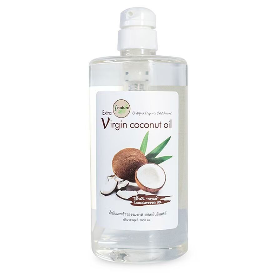 

I-nature i-nature Кокосовое масло Extra Virgin (1000 мл.), Clear