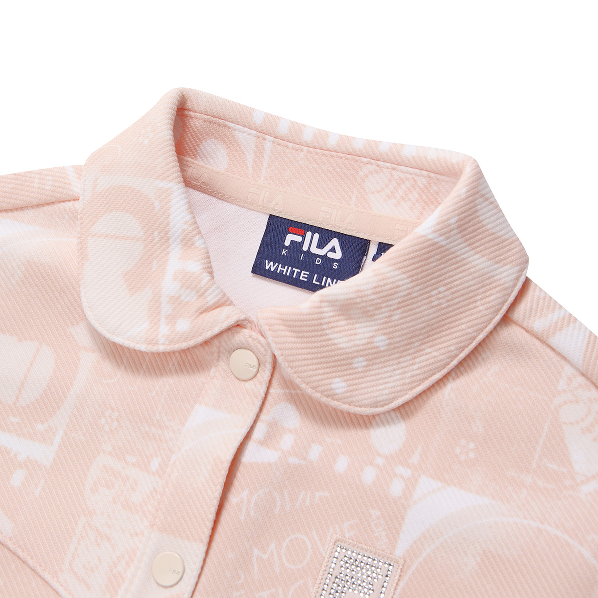 Куртка All Over Print для детей 3-7 лет FILA KIDS, All Over Print — фото 3