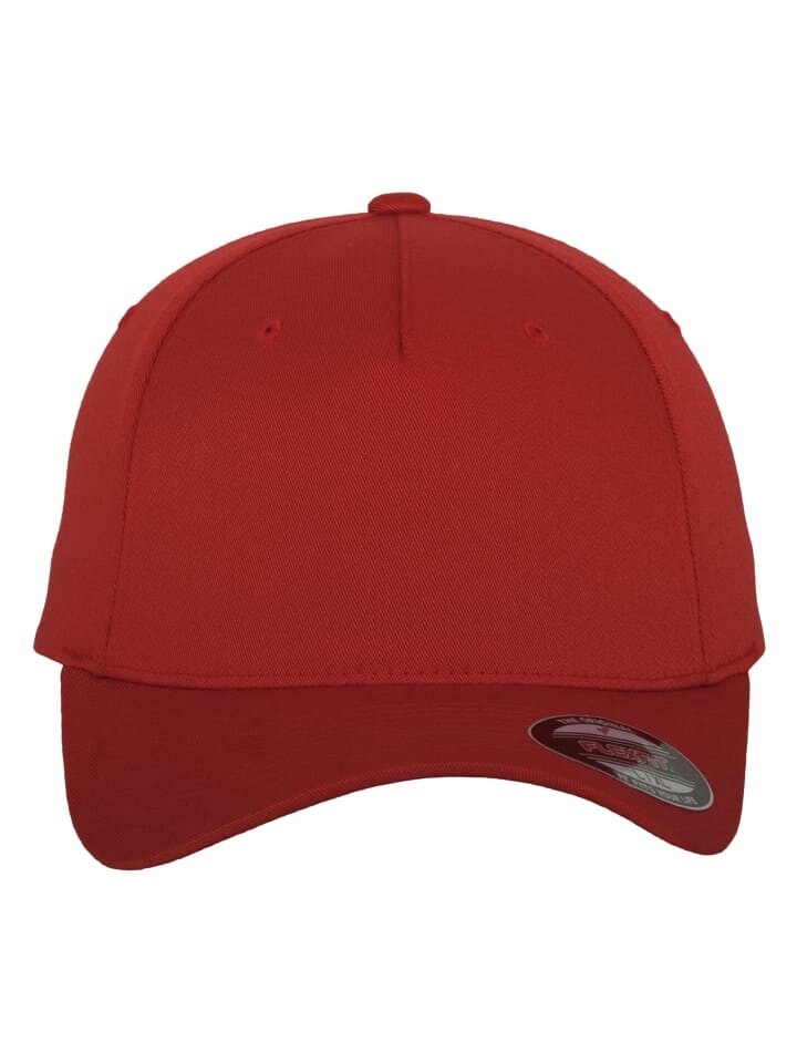 

Бейсболка Flexfit 5 Panel, красный